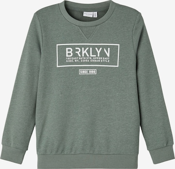 NAME IT Sweatshirt 'Valon' in Green: front