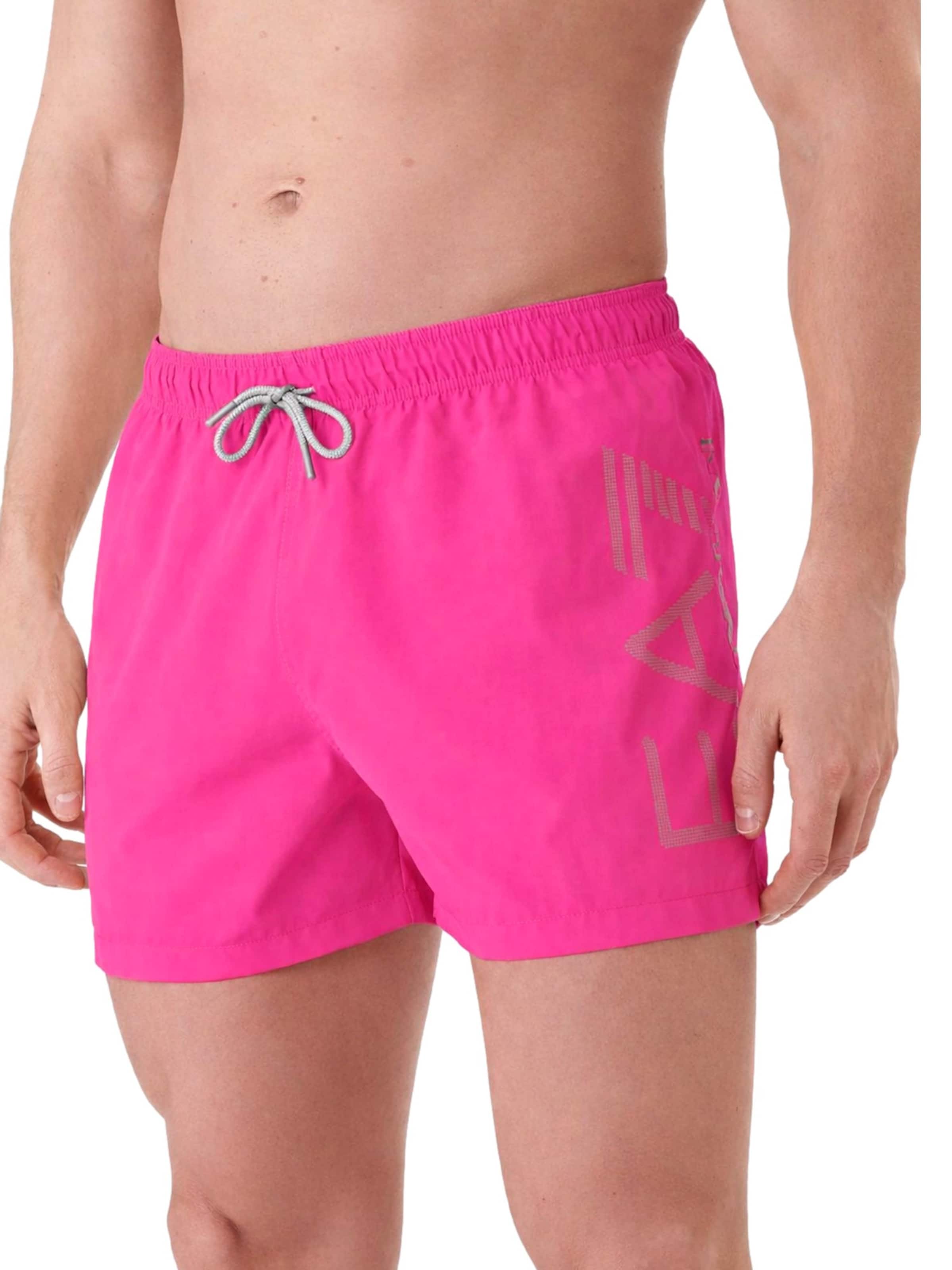 EA7 Emporio Armani Swimming shorts in Pink