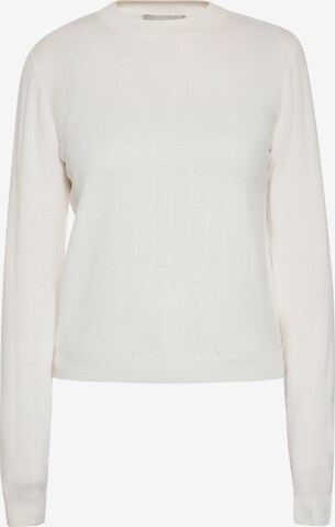 Pull-over Usha en blanc : devant