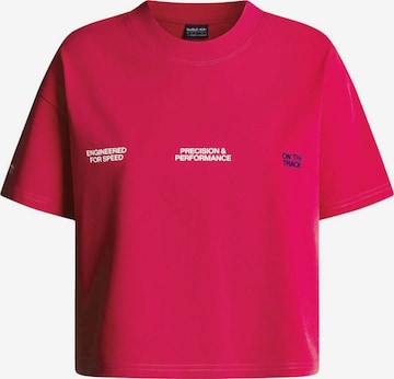Maglietta 'Circuit' di Red Bull Racing x Pepe Jeans in rosa: frontale