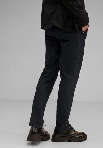 Street One MEN Regular Chino Pants in Black