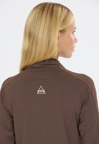 SOS Performance shirt in Brown