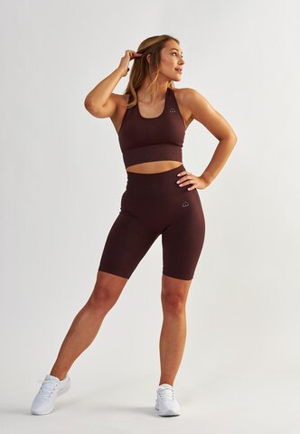 BeShaped Bralette Sports bra 'Body Boost' in Brown