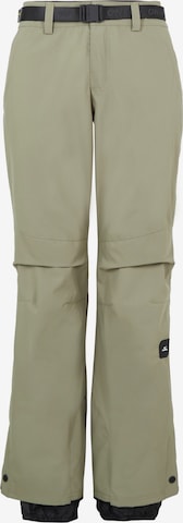 O'NEILL Slimfit Outdoorbroek in Groen: voorkant