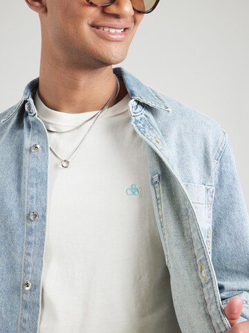 SCOTCH & SODA Футболка 'Seasonal Core' в Белый