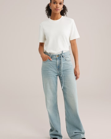 Wide Leg Jean WE Fashion en bleu