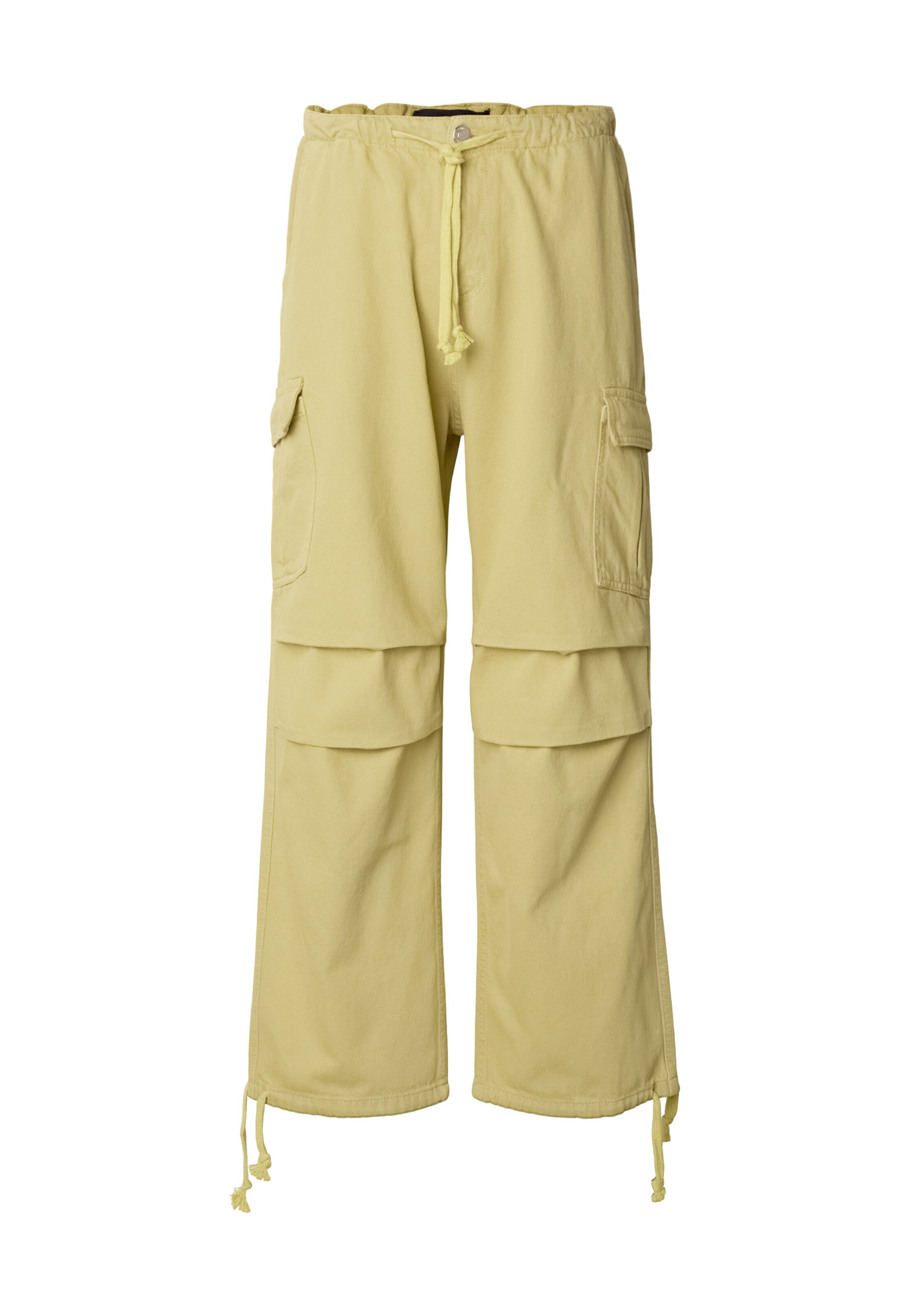 2Y Premium Regular Cargo Pants in Green: front