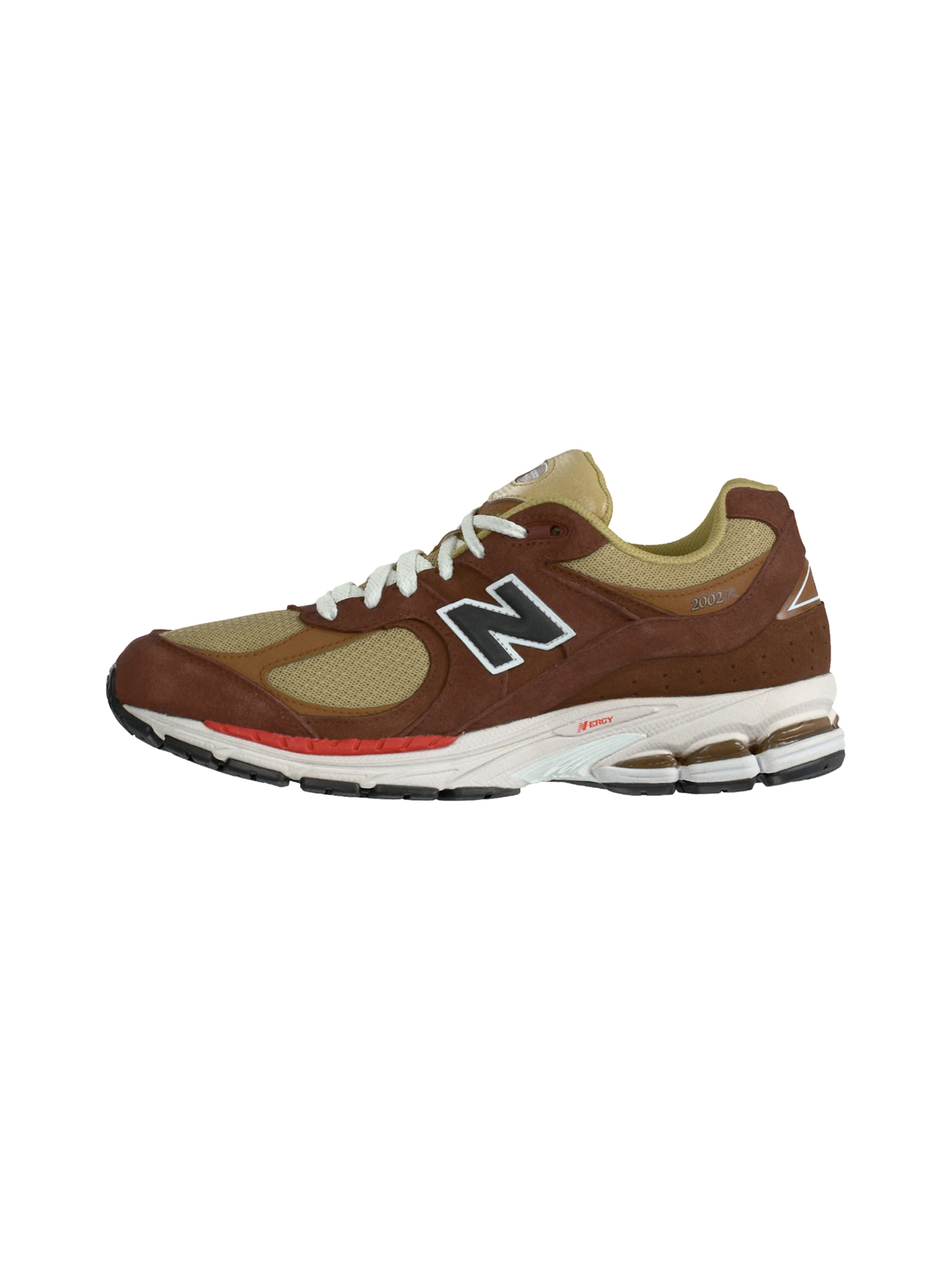 Baskets basses '2002' new balance en marron : devant