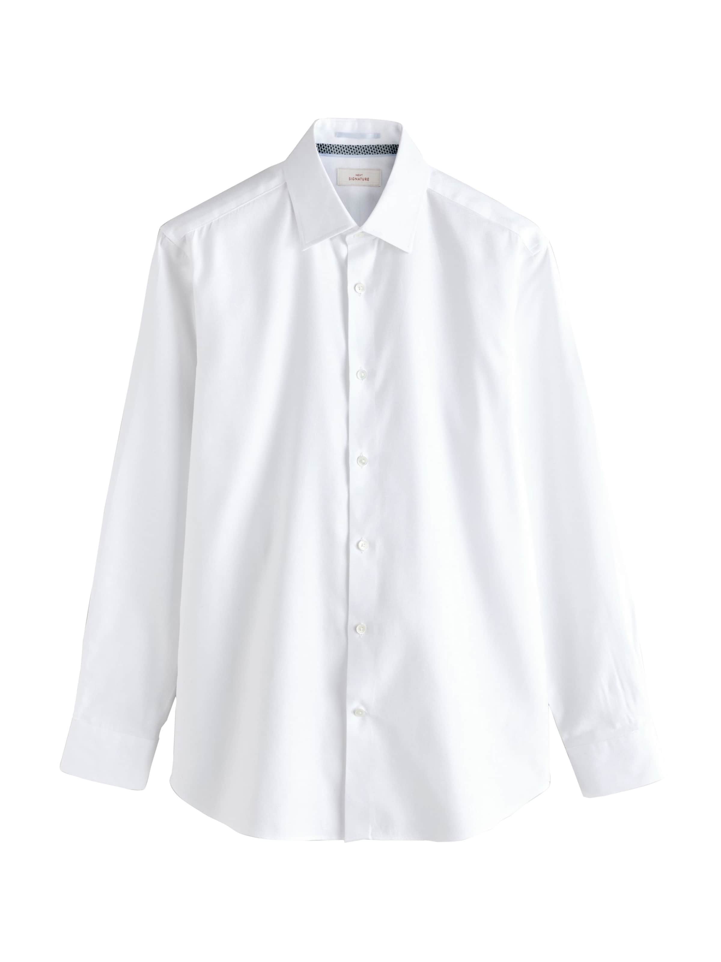 Next Slim Fit Paita värissä valkoinen: etupuoli