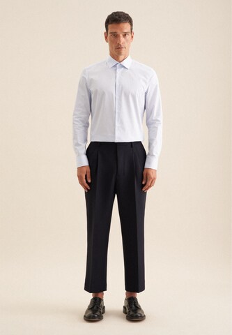 SEIDENSTICKER Slim fit Zakelijk overhemd in Blauw