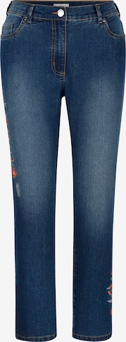 MIAMODA Slim fit Jeans in Blue: front