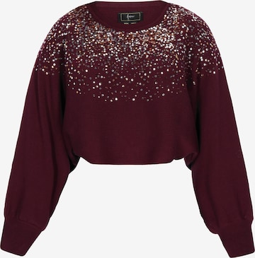 faina Sweater in Purple: front