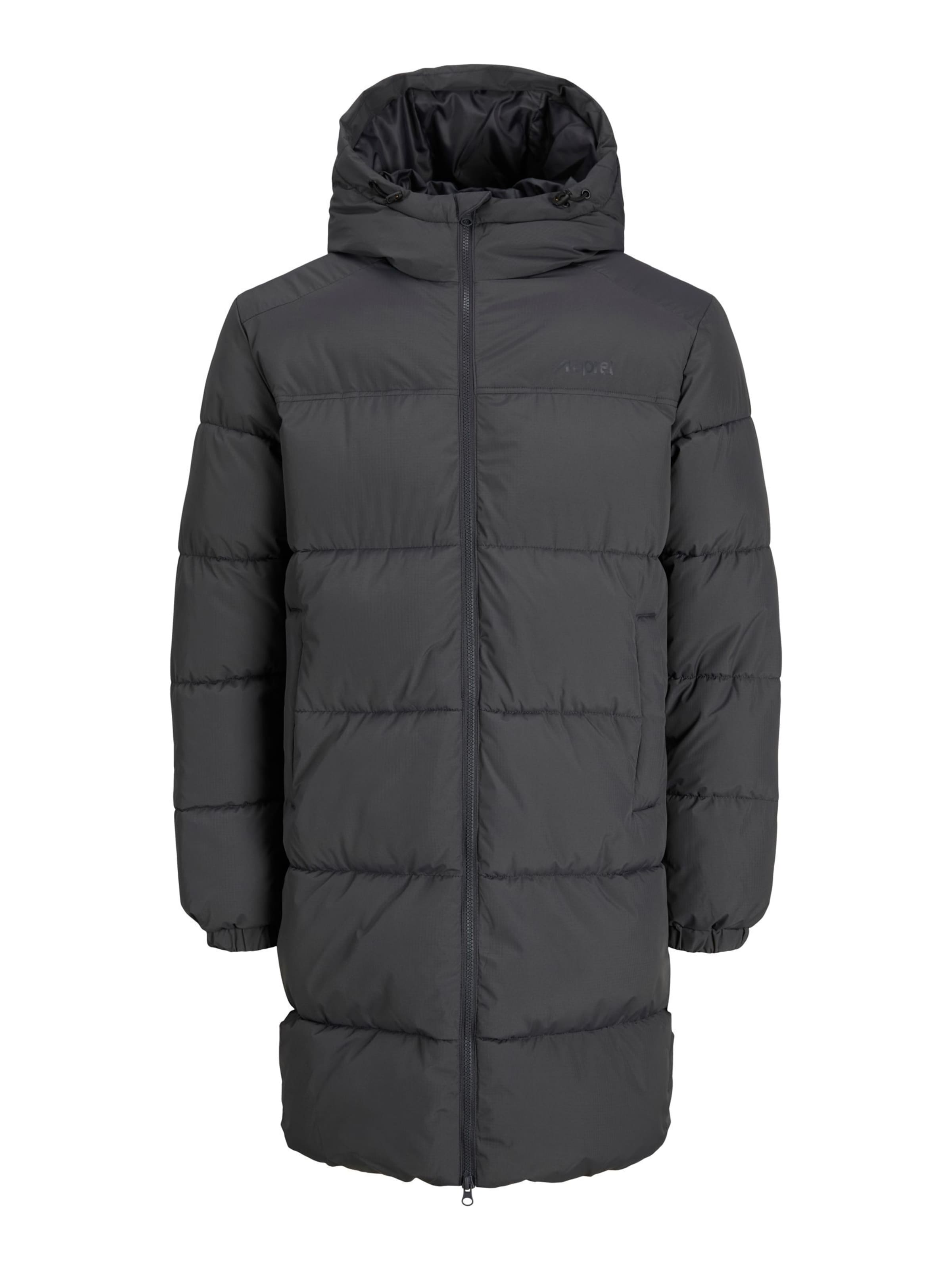 Cappotto invernale di aprel in grigio: frontale