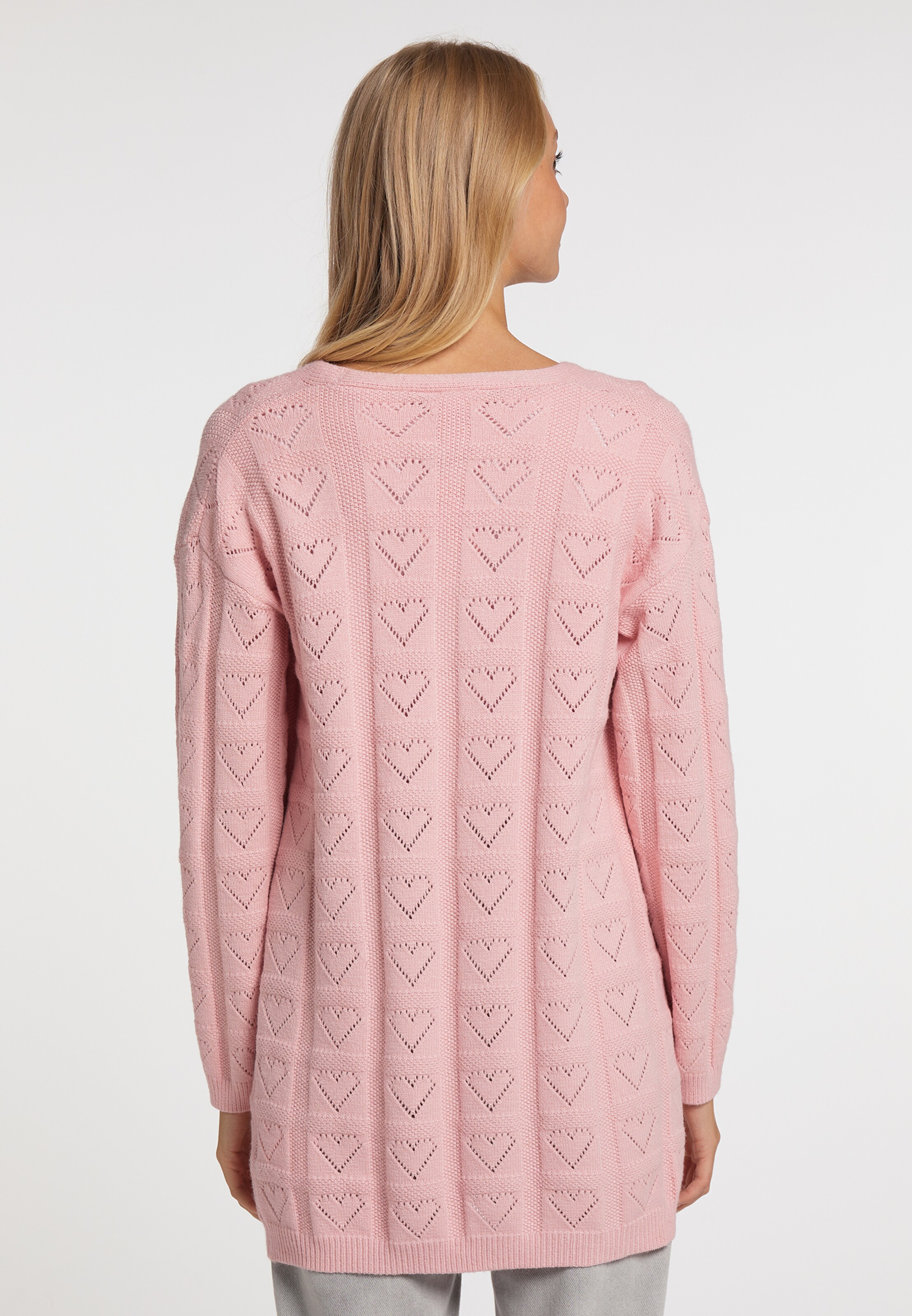 Frauen Pullover & Strick MYMO Strickjacke in Rosa - CJ82731 Frauen Pullover & Strick MYMO Strickjacke in Rosa - CJ82731