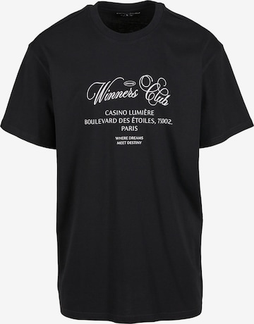 Mister Tee Koszulka 'Winners Club' w kolorze czarny: przód