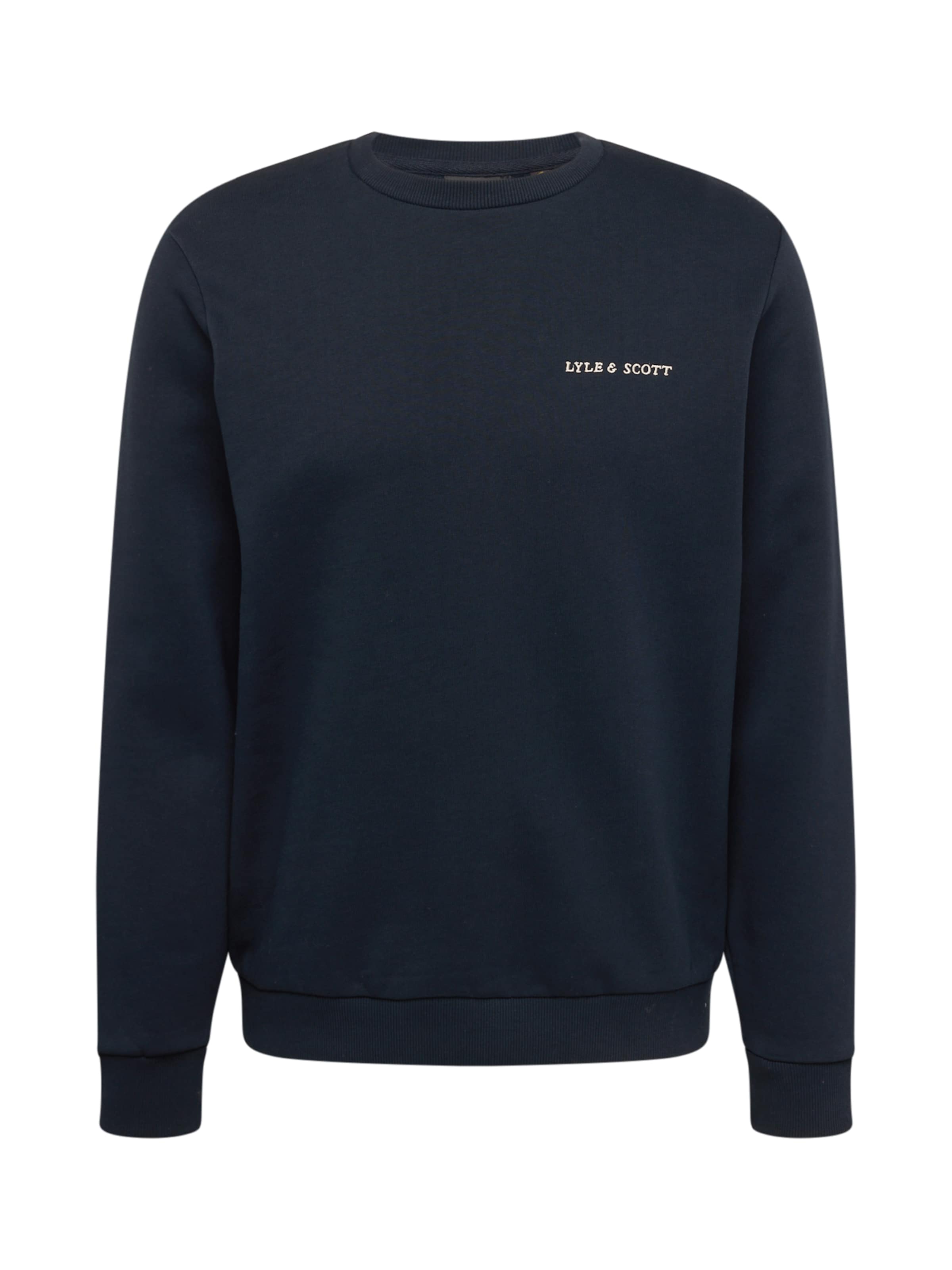 Lyle & Scott Sweatshirt in Blauw: voorkant