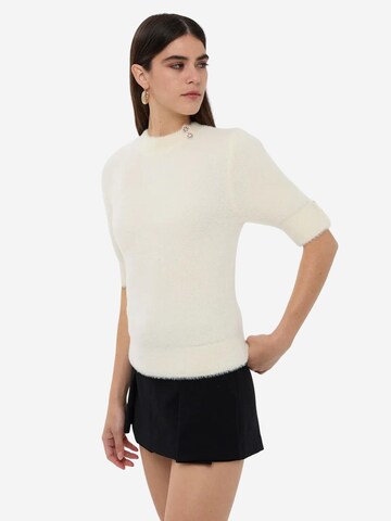 Hiccup Pulóver 'Pullover' - fehér