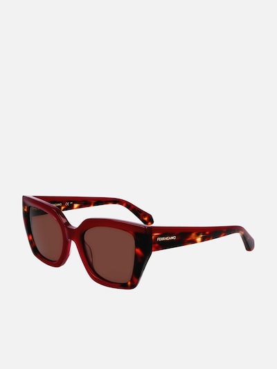 FERRAGAMO Sonnenbrille‌‌‌‌‌‌ in 52 in rot, Produktansicht