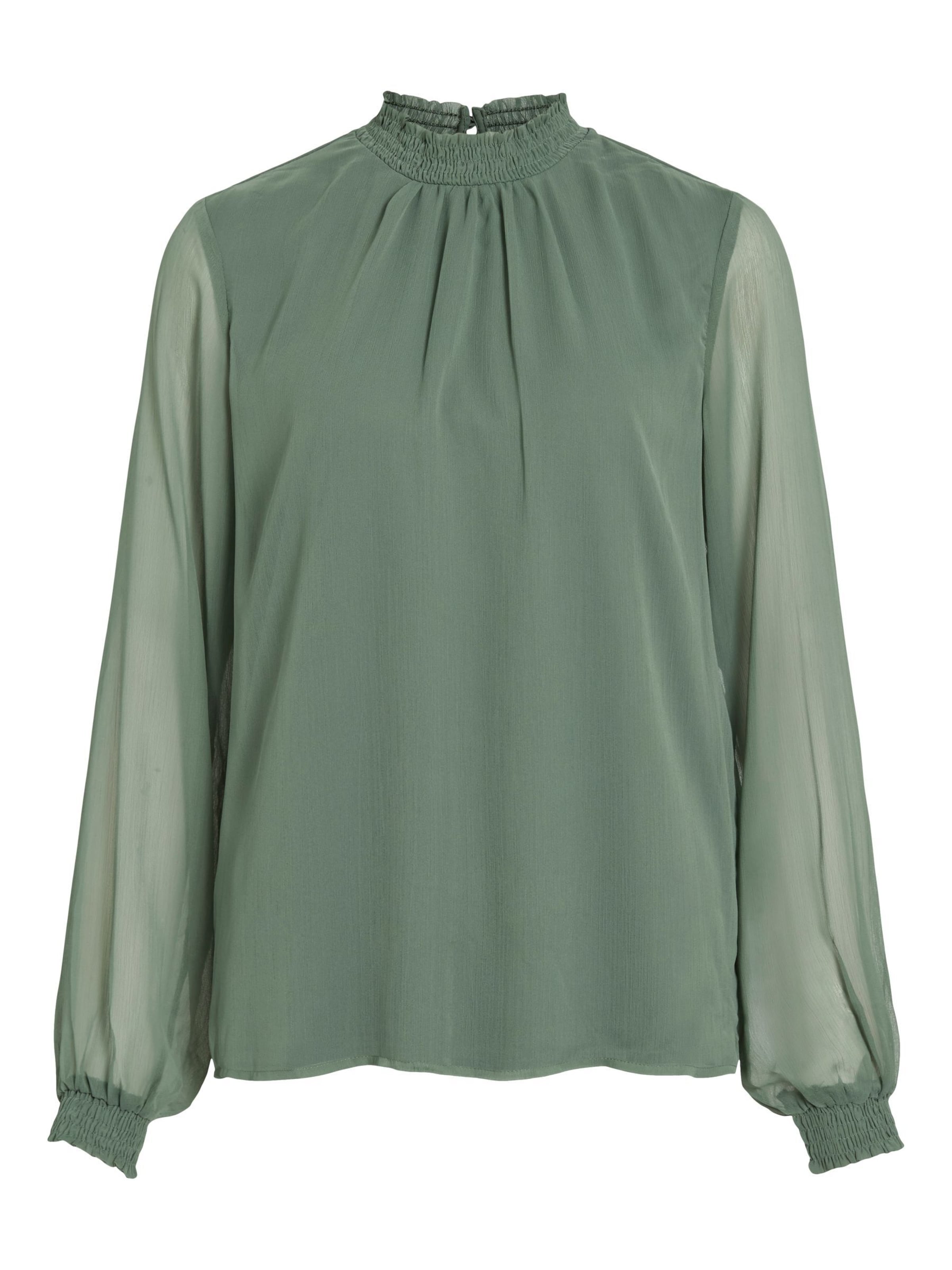 VILA Blouse 'VIFALIA' in Green: front