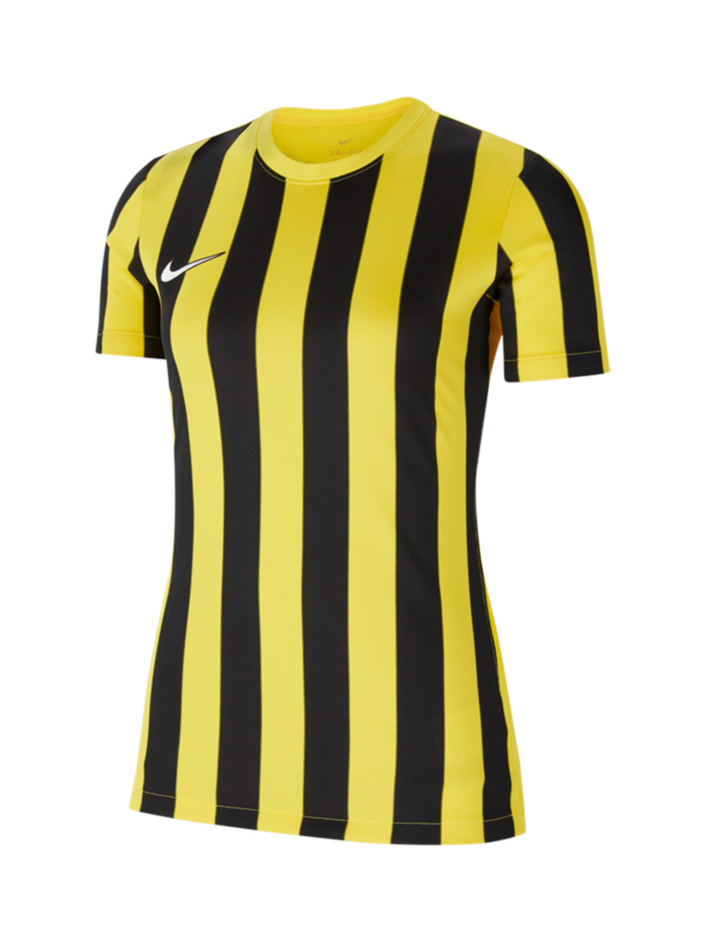NIKE Jersey 'Striped Division IV' in Yellow: front