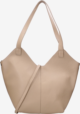 Shopper di Roberta Rossi in beige: frontale