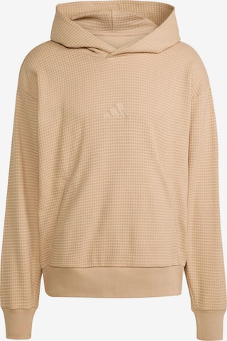 ADIDAS SPORTSWEAR Спортивный свитшот 'A SZN' в Бежевый: спереди