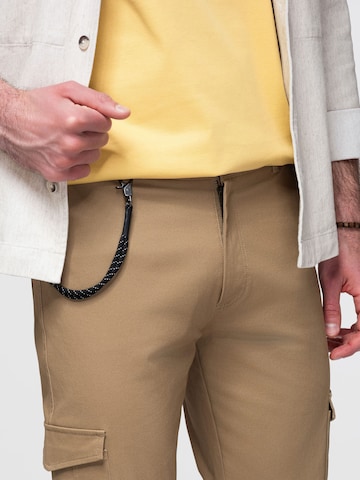 Ombre Regular Cargo Pants in Brown