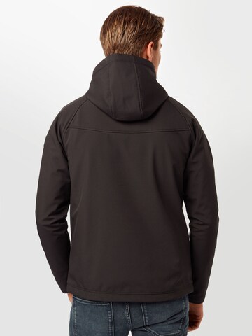 Derbe Jacke in Schwarz