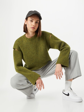 WEEKDAY Sweater 'Remi' in Green