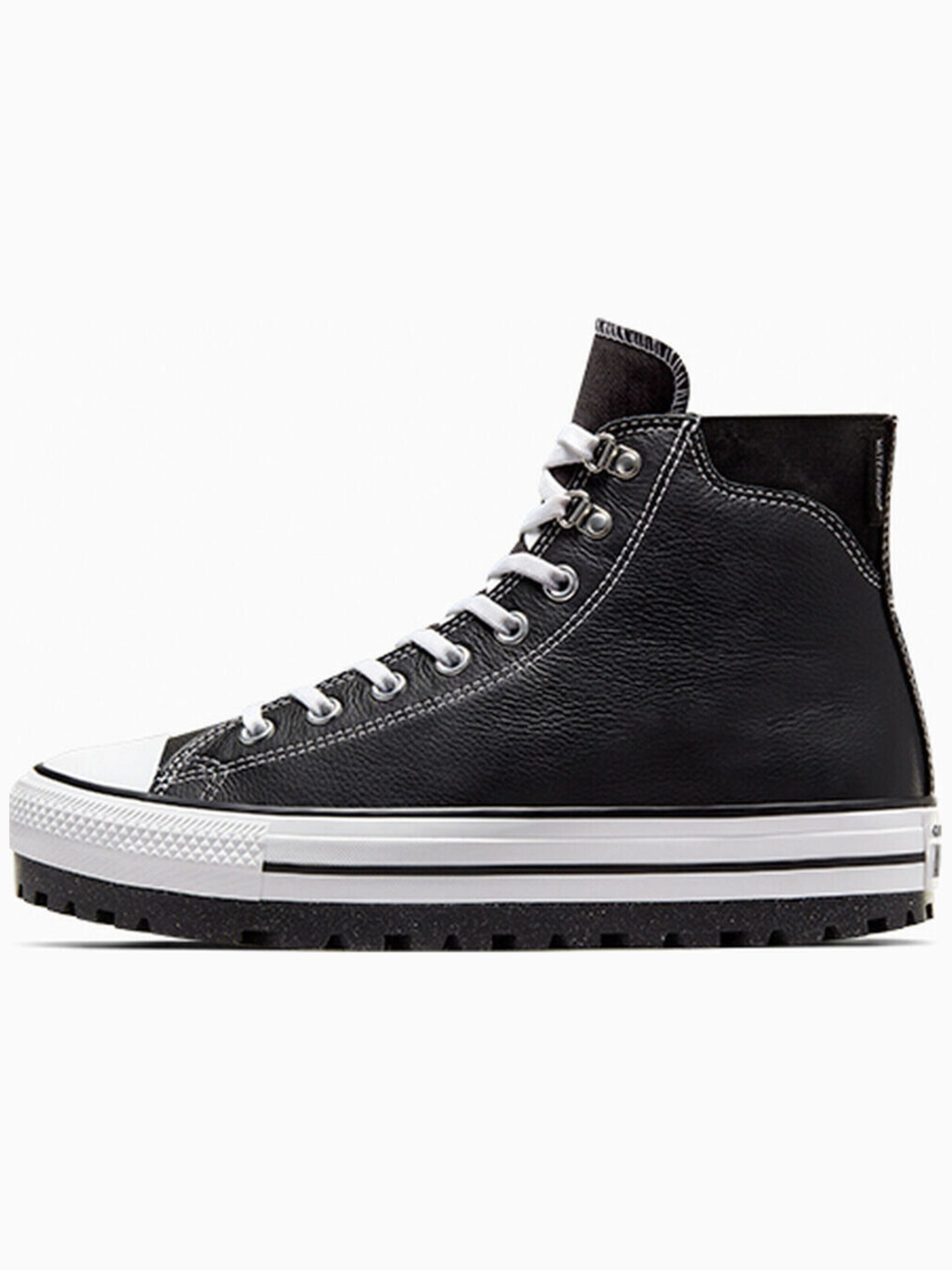 CONVERSE Sneakers hoog 'Chuck Taylor All Star City Trek Waterproof' in Zwart: voorkant