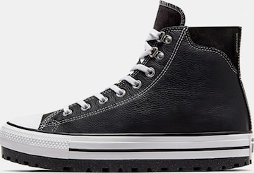 Baskets hautes 'Chuck Taylor All Star City Trek Waterproof' CONVERSE en noir : devant