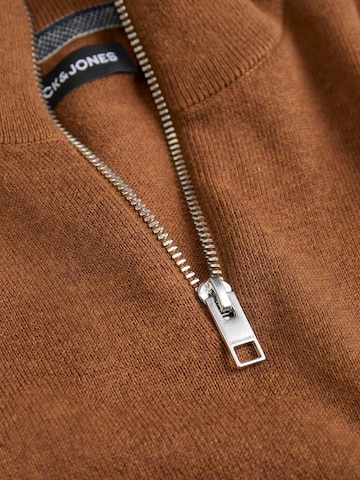 Pull-over 'JJEEmil' JACK & JONES en marron