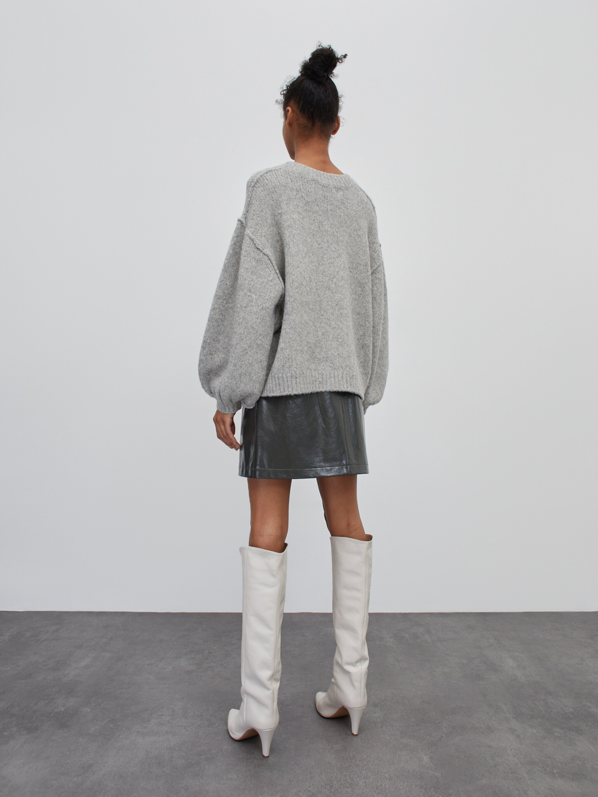 EDITED Produits Pull-over 'Luisa' gris