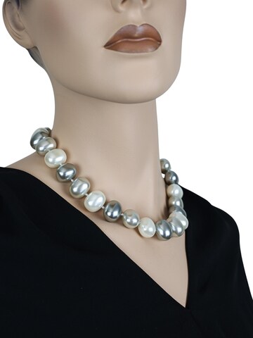 COLLEZIONE ALESSANDRO Jewelry Set 'Annabella' in Grey