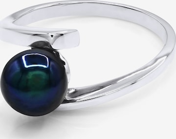 Ateliers Saint Germain Ring 'Lacanau' in Zwart: voorkant