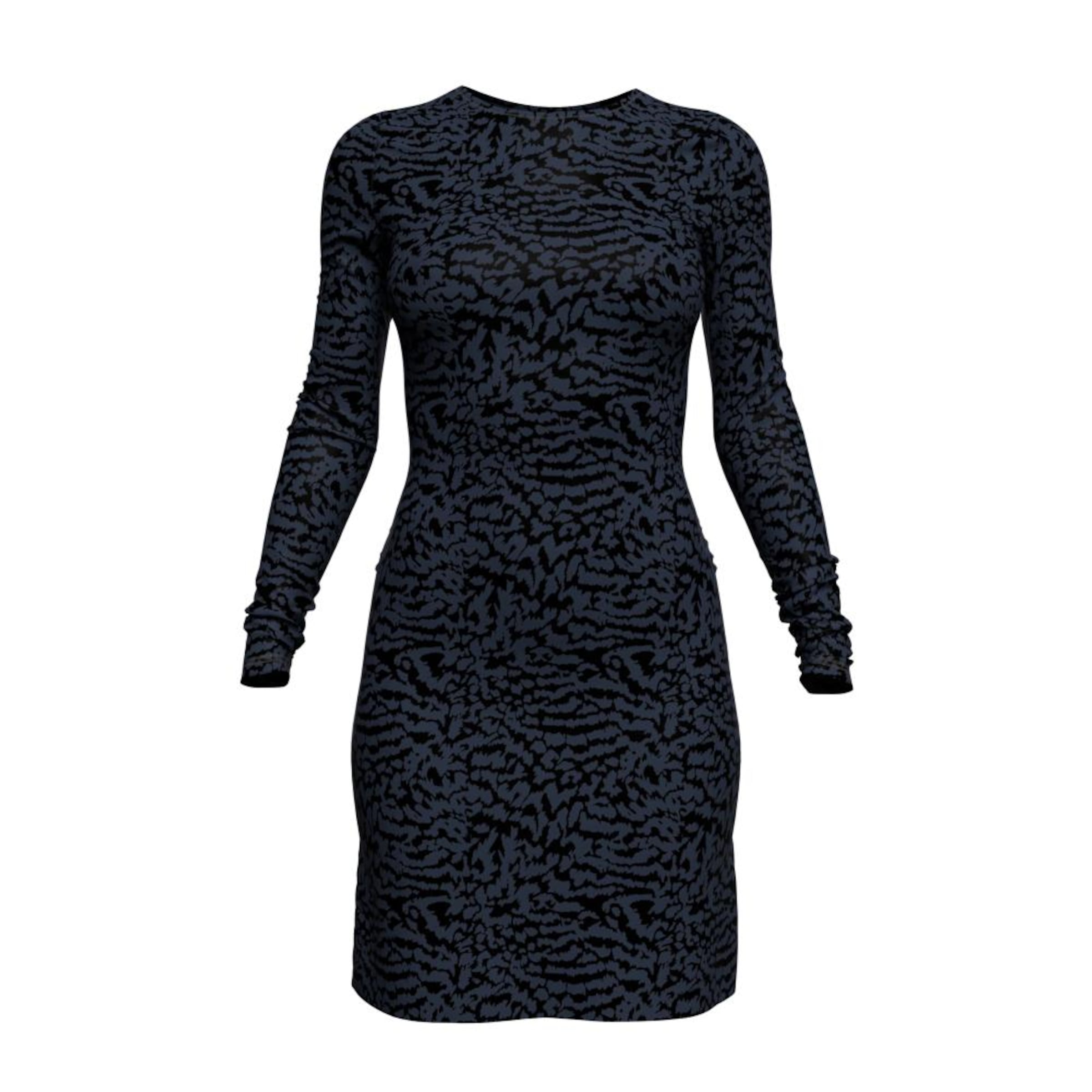 PIECES Šaty 'MAY' - Čierna: predná strana