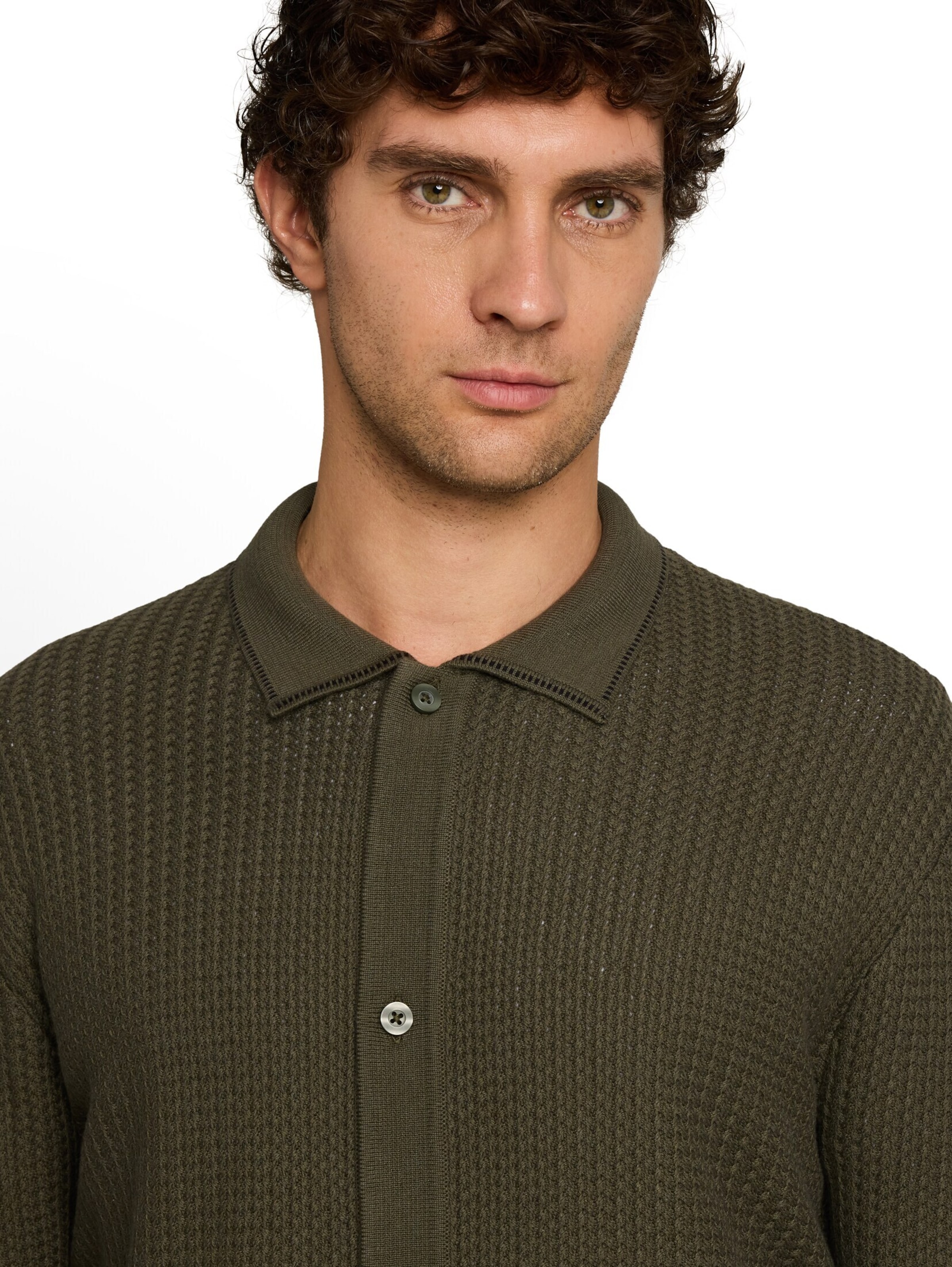 Vestes en maille TOM TAILOR DENIM en vert