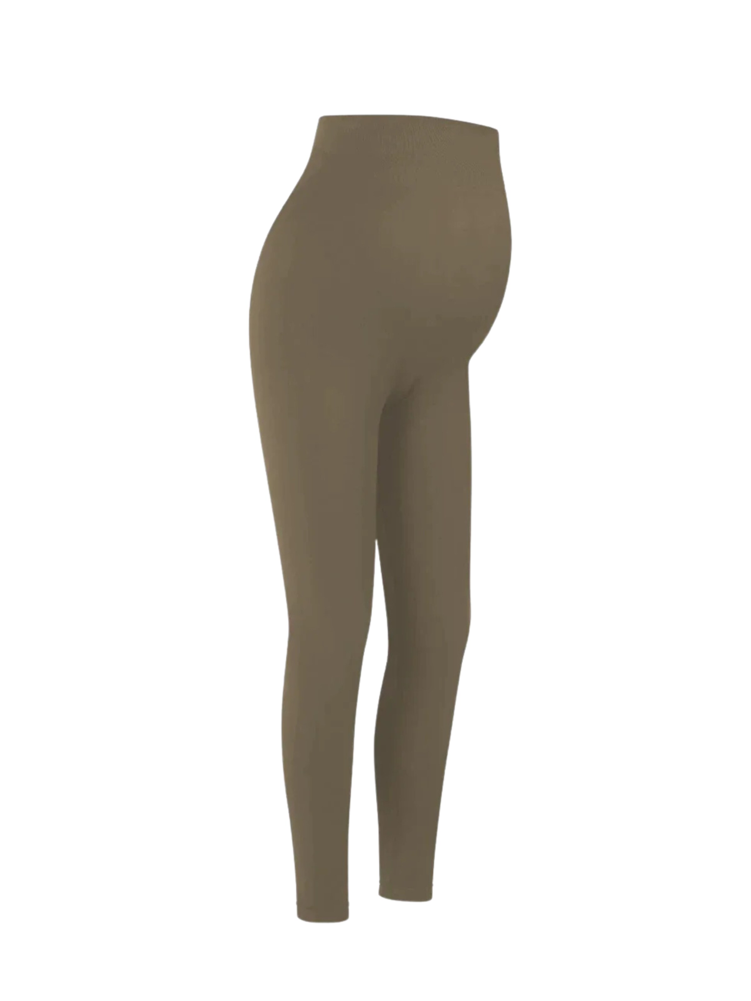 cfab (formerly creamy fabrics) Skinny Leggings 'Seamless Umstandsleggings' in Grey: front