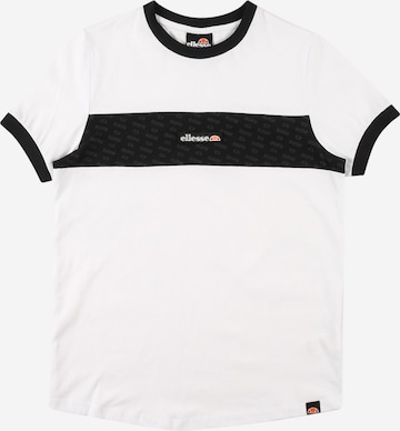 Tricou 'Bambini' de la ELLESSE pe alb: față