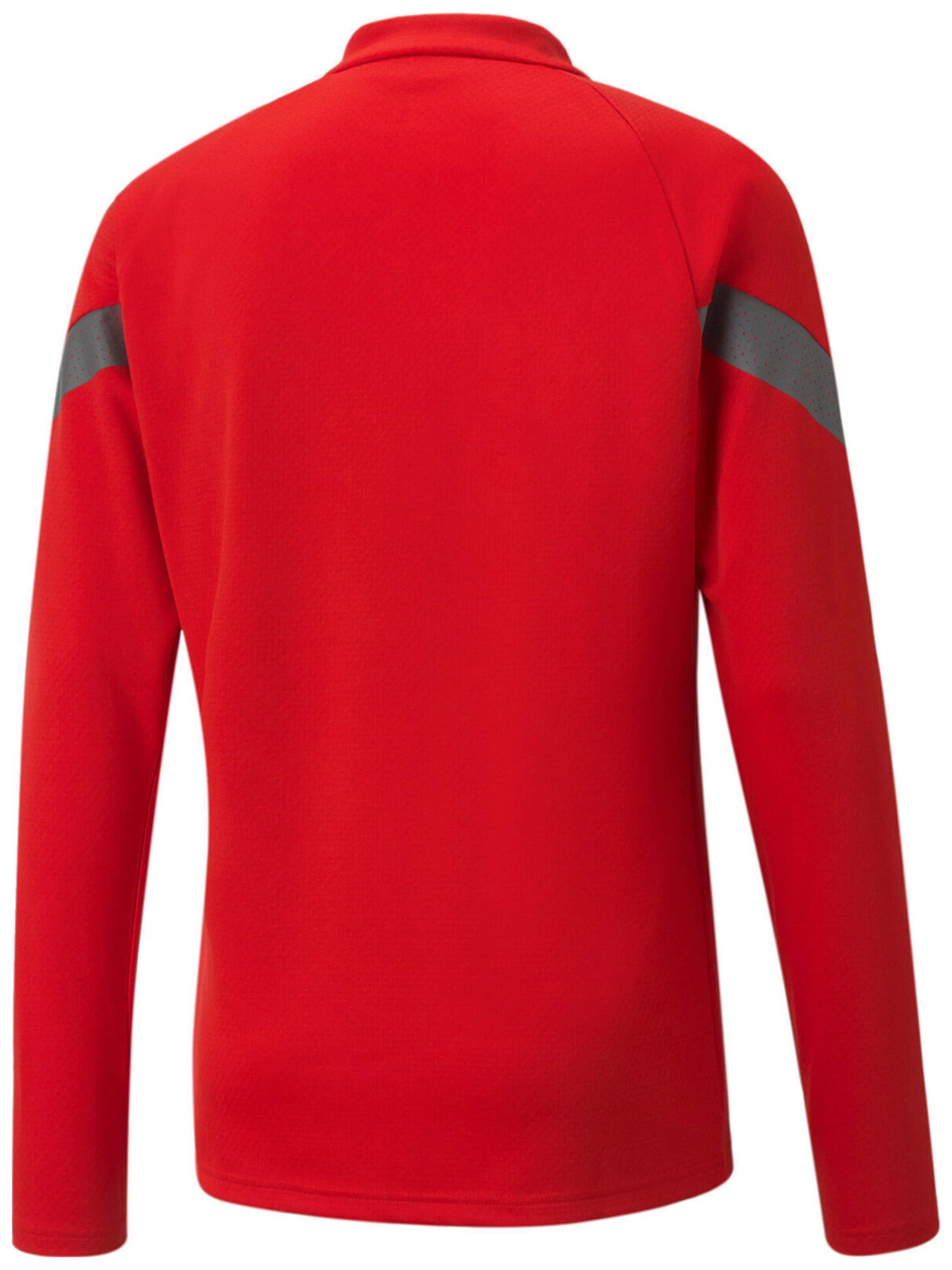 PUMA - Camiseta 'Puma Teamfinal Training 14 Zip' en rojo