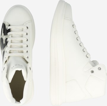 GUESS - Sapatilhas altas 'SALERNO' em branco