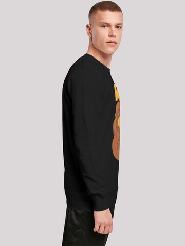 Sweat-shirt 'Disney The König der Löwen Mufasa King' F4NT4STIC en noir