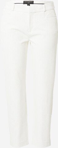 Coupe slim Pantalon Banana Republic en blanc : devant