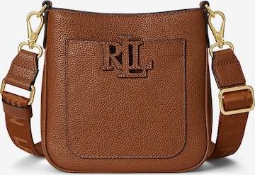 Sac à bandoulière Lauren Ralph Lauren en marron : devant