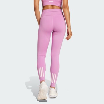ADIDAS PERFORMANCE Skinny Sportbroek 'Own the Run' in Lila