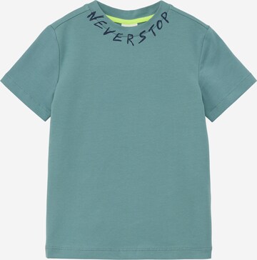 T-Shirt s.Oliver en vert : devant