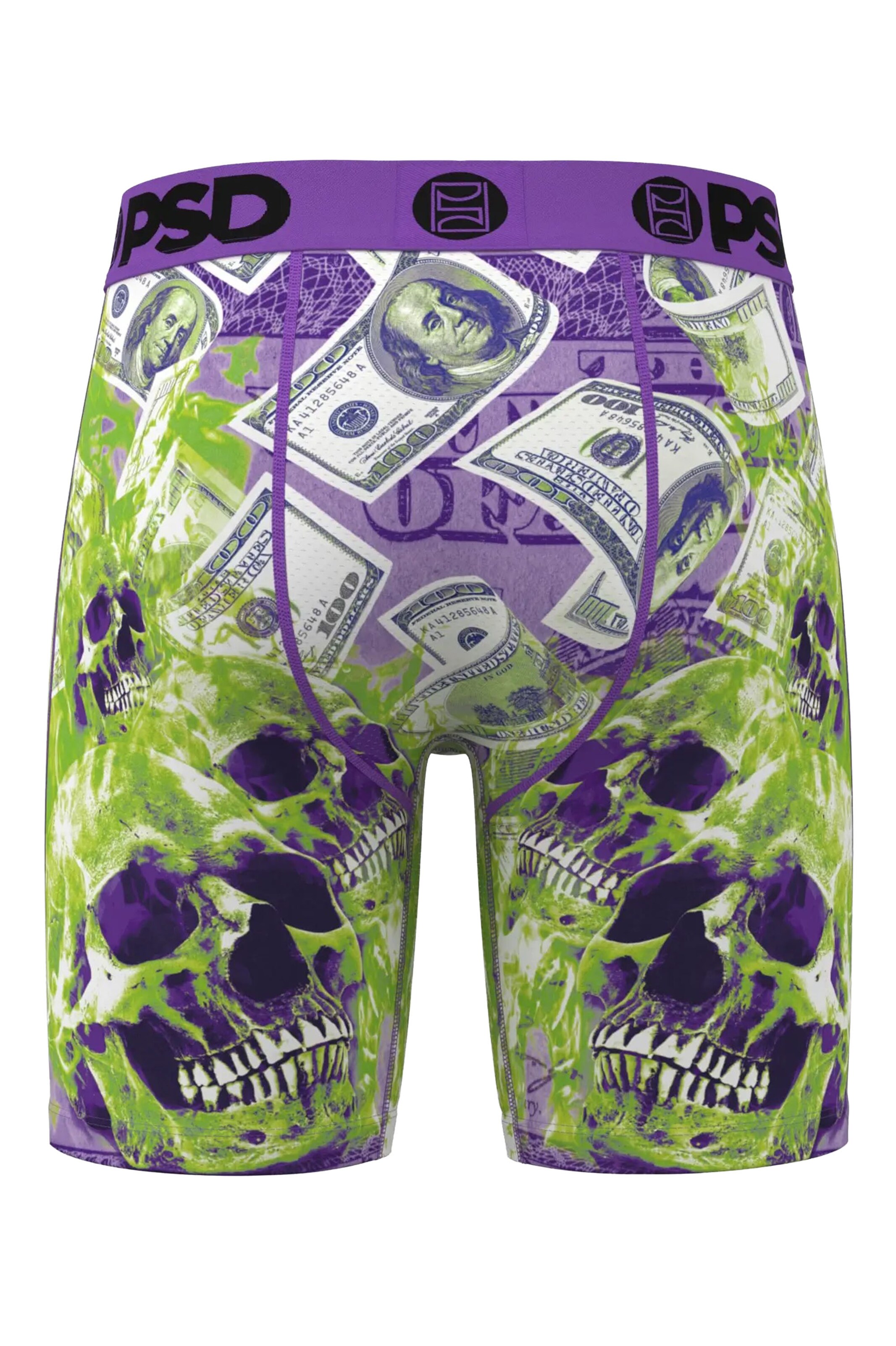 PSD Boxershorts 'Dead Money' in Lila