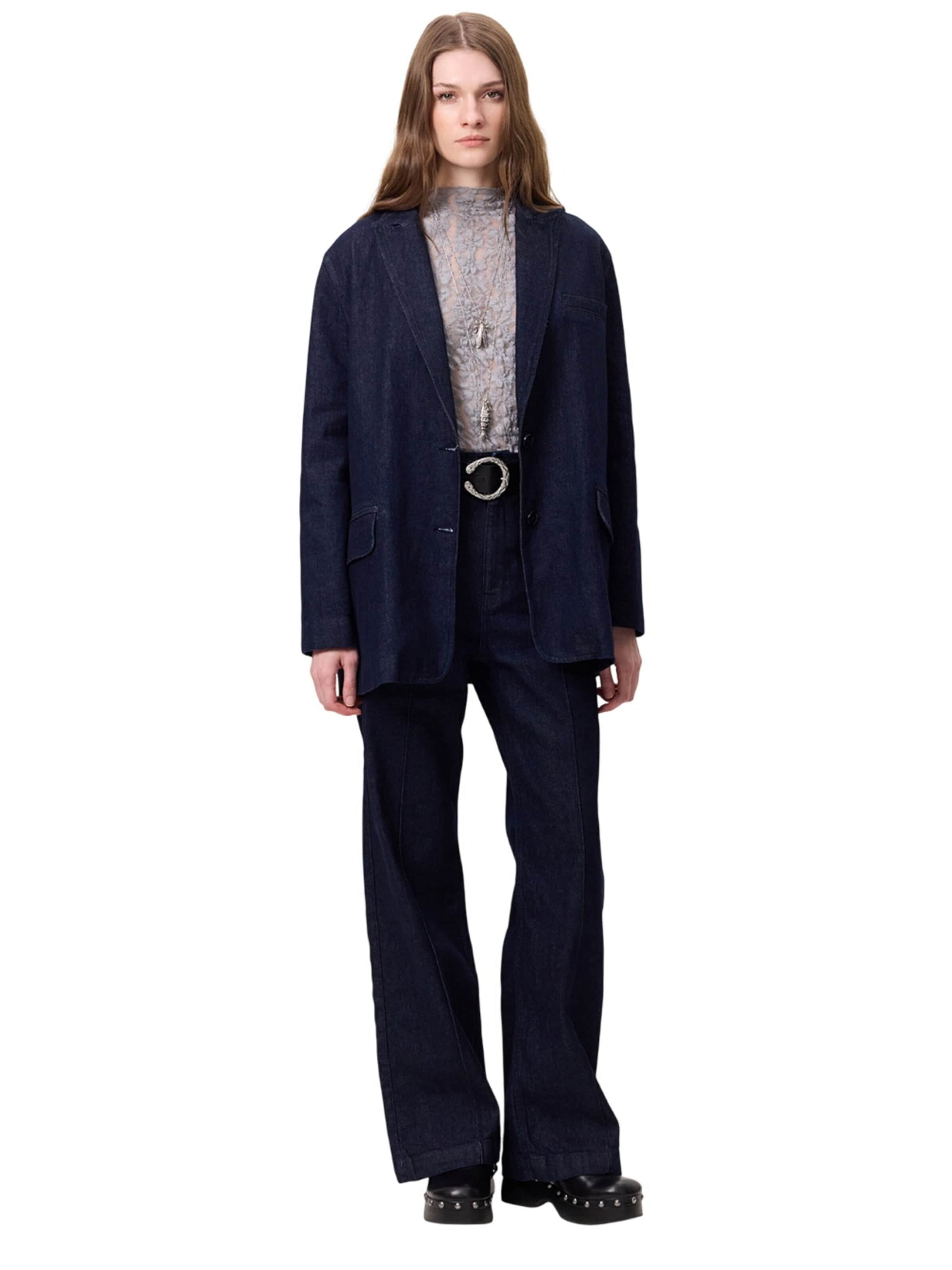 MANUKA Blazers in Blauw: voorkant