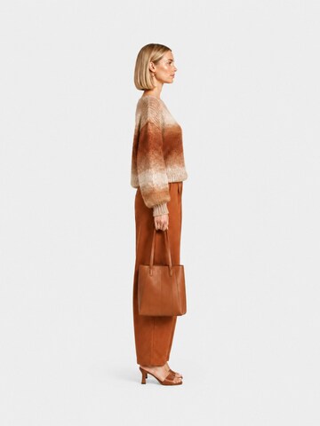 Cardigan 'Ine' WEARABLE STORIES en beige