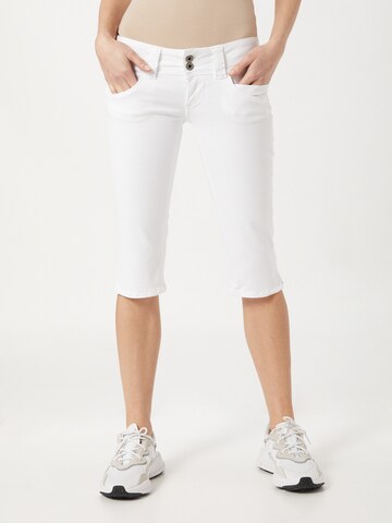 Pepe Jeans Skinny Jeans 'VENUS' in Wit: voorkant